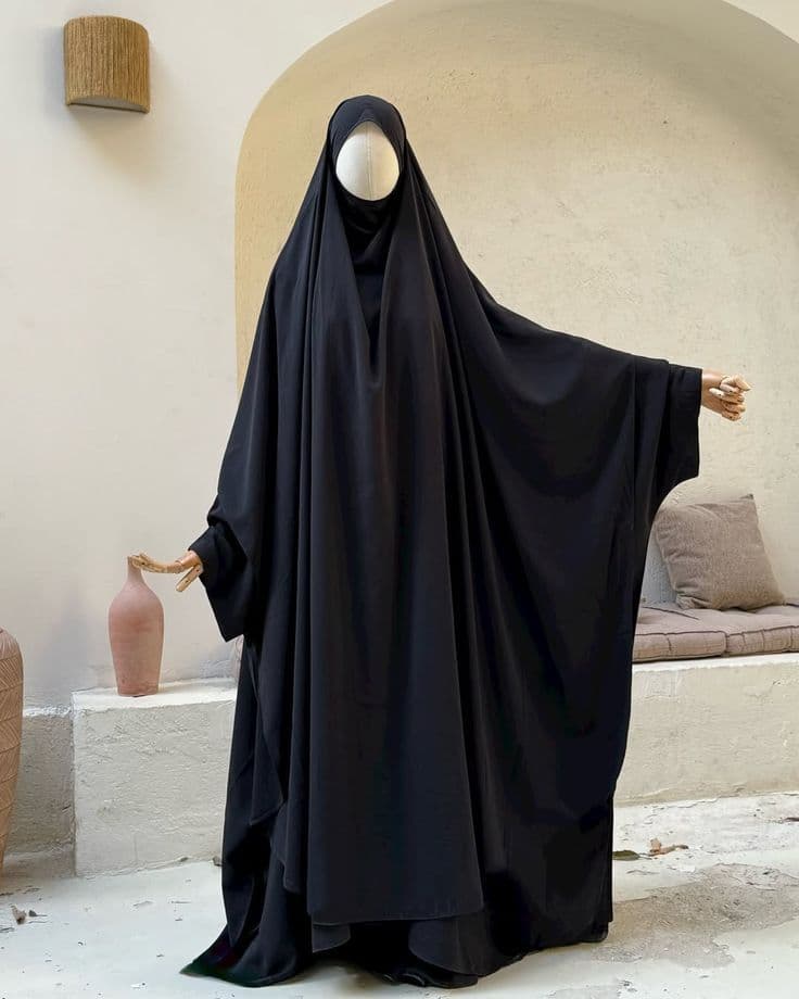 Silk Blend Abaya - alternate view